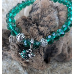 BRACELET / TORTUE / VERT