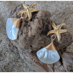 CLOU D'OREILLE / ETOILE / ACIER INOXYDABLE