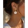 CLOU D'OREILLE / ETOILE / ACIER INOXYDABLE