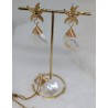 PENDENTIF / EVENTAIL / ACIER INOXYDABLE