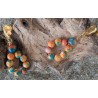 CLOU D'OREILLE ACIER INOXYDABLE DORE / COLORE