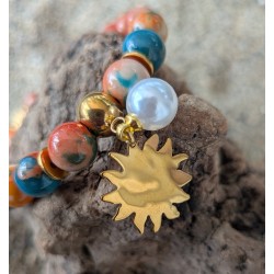BRACELET / COLORE / ACIER INOXYDABLE DORE