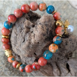 BRACELET / COLORE / ACIER INOXYDABLE DORE