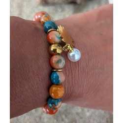 BRACELET / COLORE / ACIER INOXYDABLE DORE