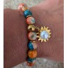 BRACELET / COLORE / ACIER INOXYDABLE DORE