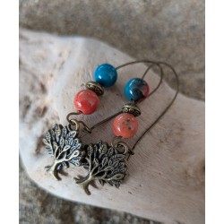 DORMEUSES / LONGUES / BRONZE / ARBRE DE VIE